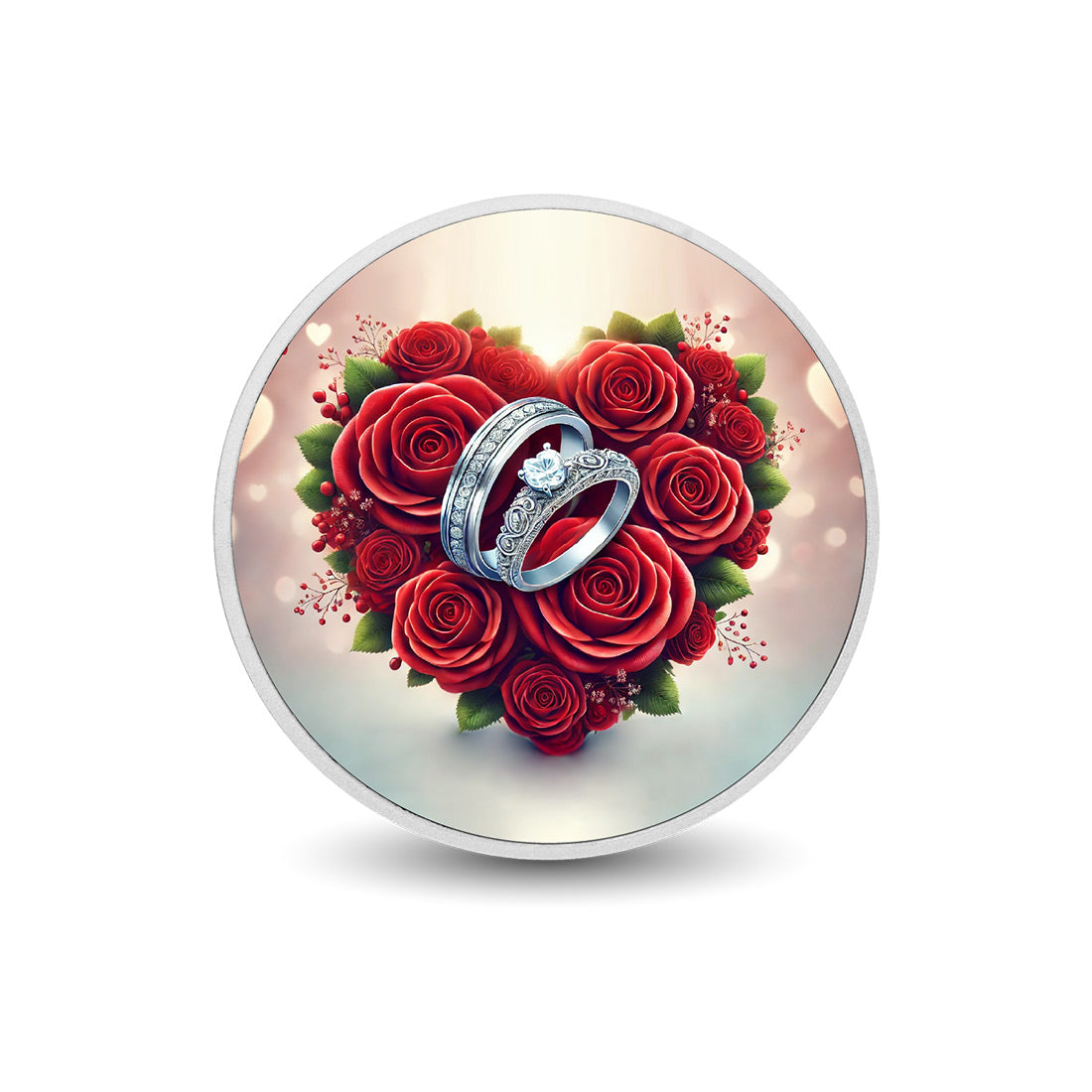 Forever in Bloom 1oz Silver Coloured Coin