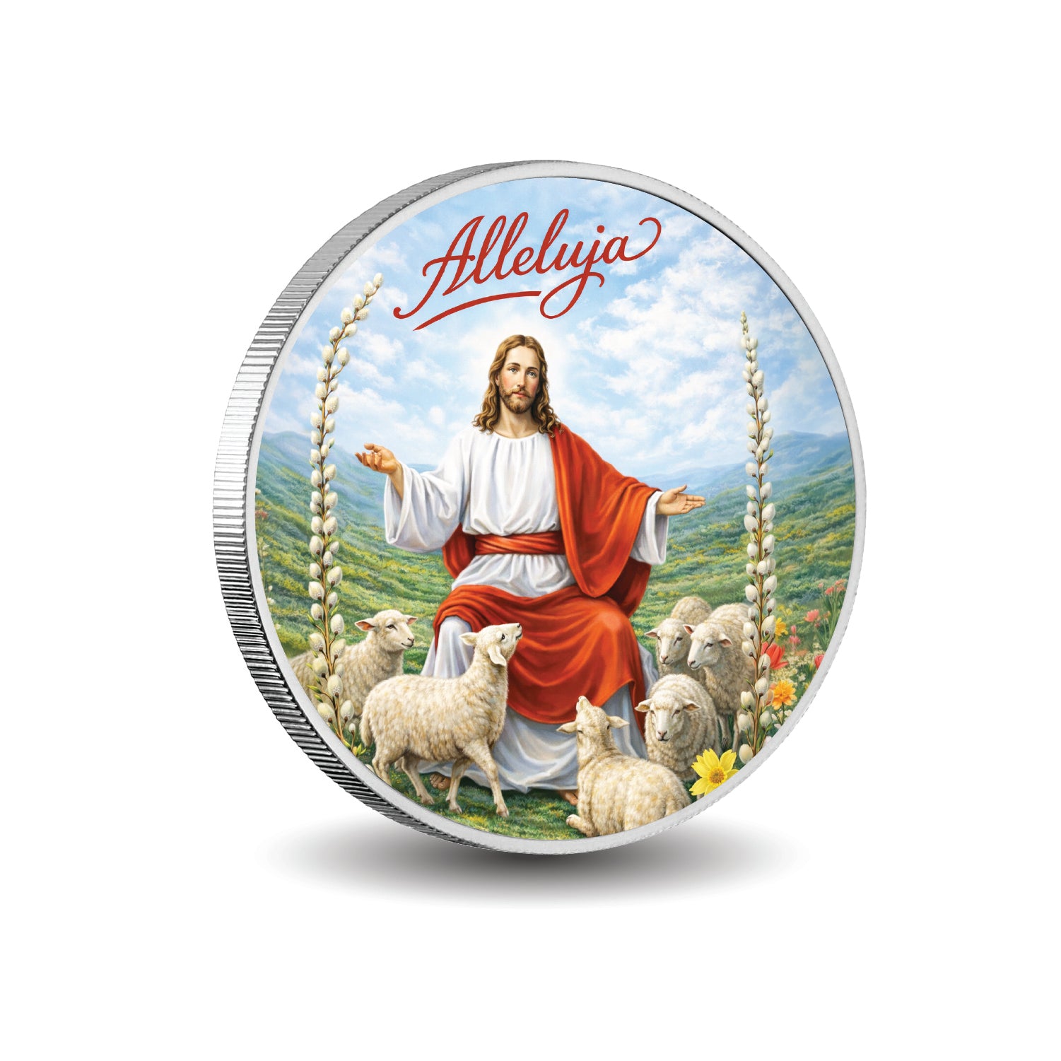Easter Glory 1oz Fine Silver Coloured Coin