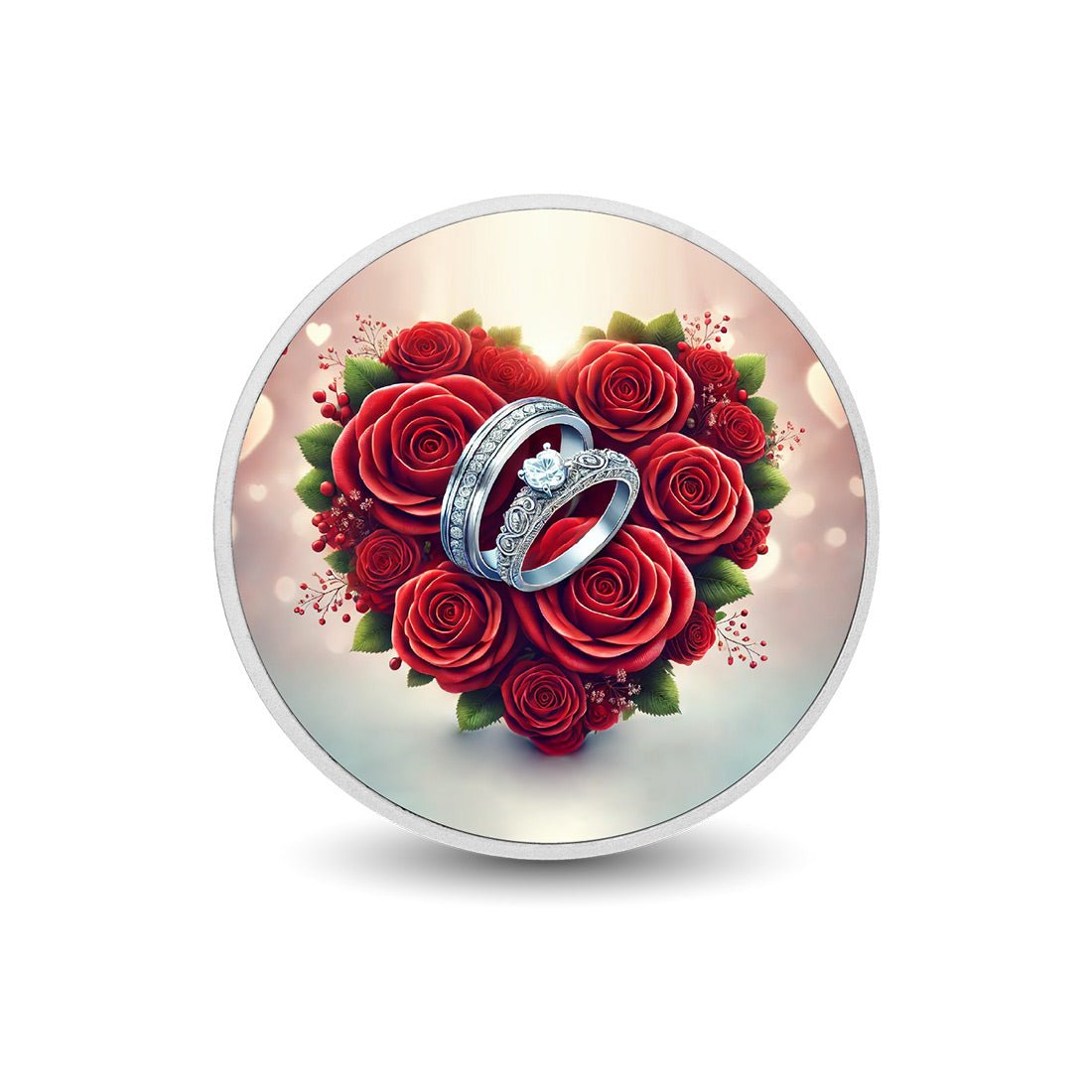 Forever in Bloom 1oz Silver Coloured Coin - Arverni Mint