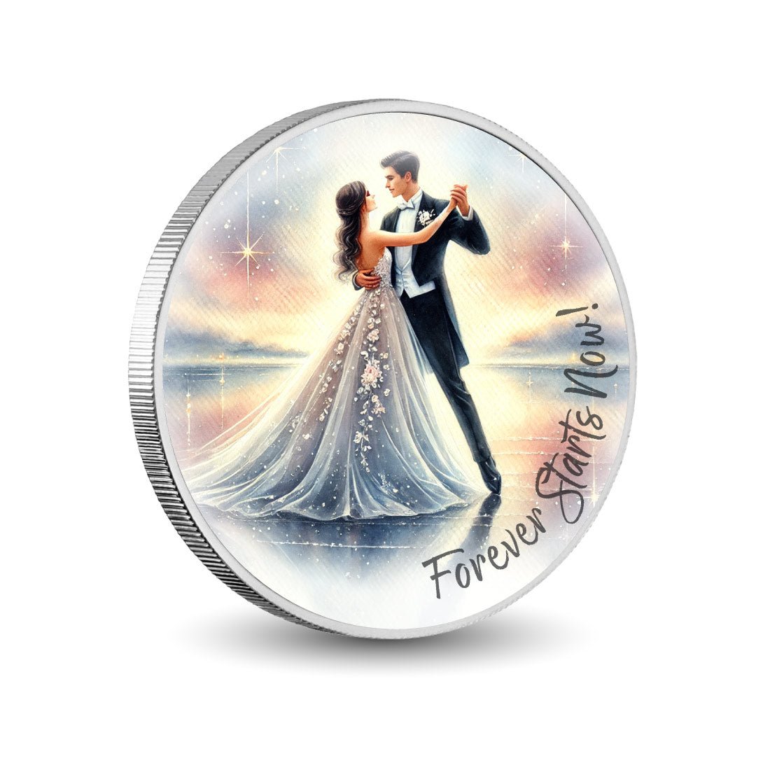 Forever Starts Now - First Dance Magic 1oz Silver Coin - Arverni Mint