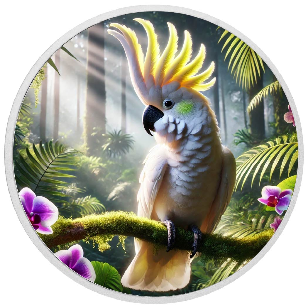 Golden Crest: The Tropical Cockatoo Coin - Arverni Mint