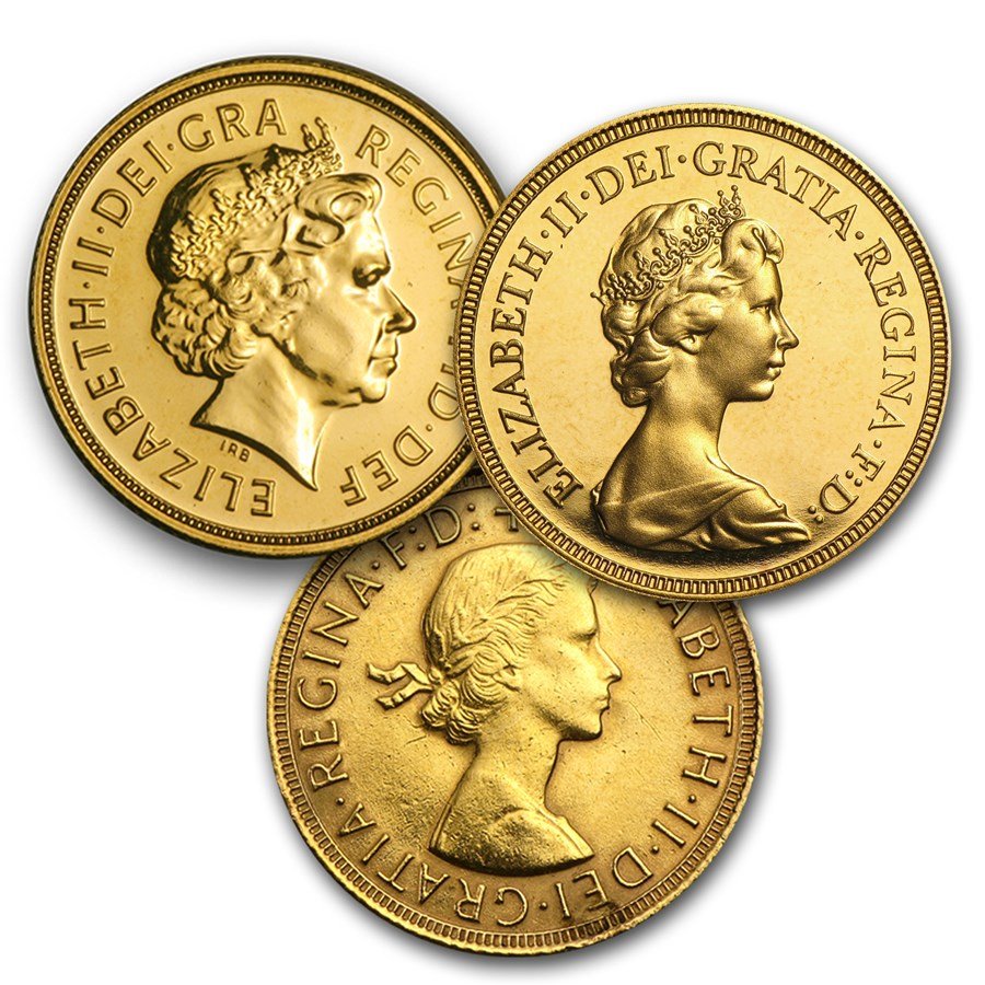 Great Britain Gold Sovereign Coins (Random) BU - 1 Piece - Arverni Mint