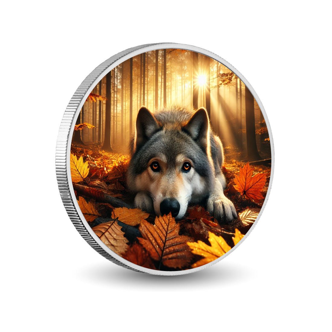 Guardian of the Golden Forest Silver Coin - Arverni Mint