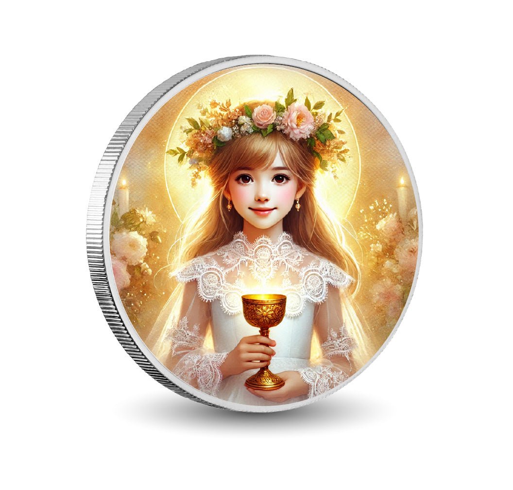 Heaven's Light 1oz Silver Coloured Coin - Arverni Mint