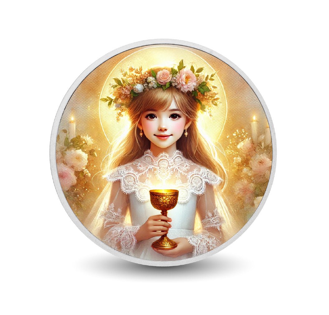 Heaven's Light 1oz Silver Coloured Coin - Arverni Mint