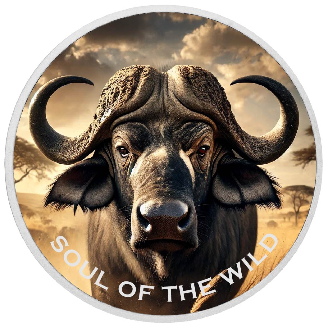 Iron Resolve: Soul of the Wild 1oz Coloured Silver - Arverni Mint