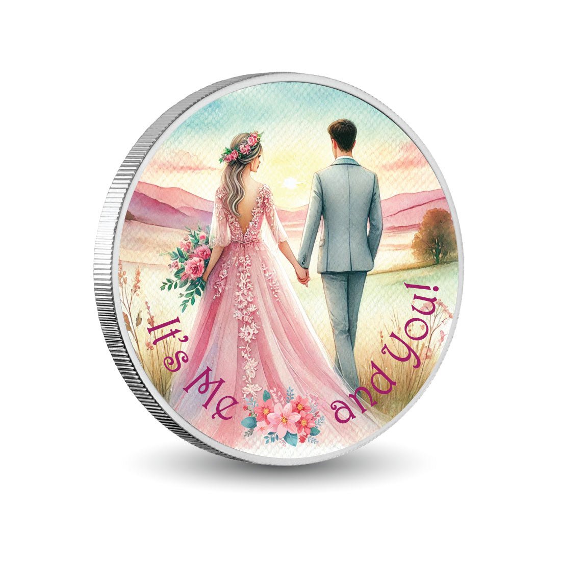 It's Me and You - Forever Together 1oz Silver Coin - Arverni Mint