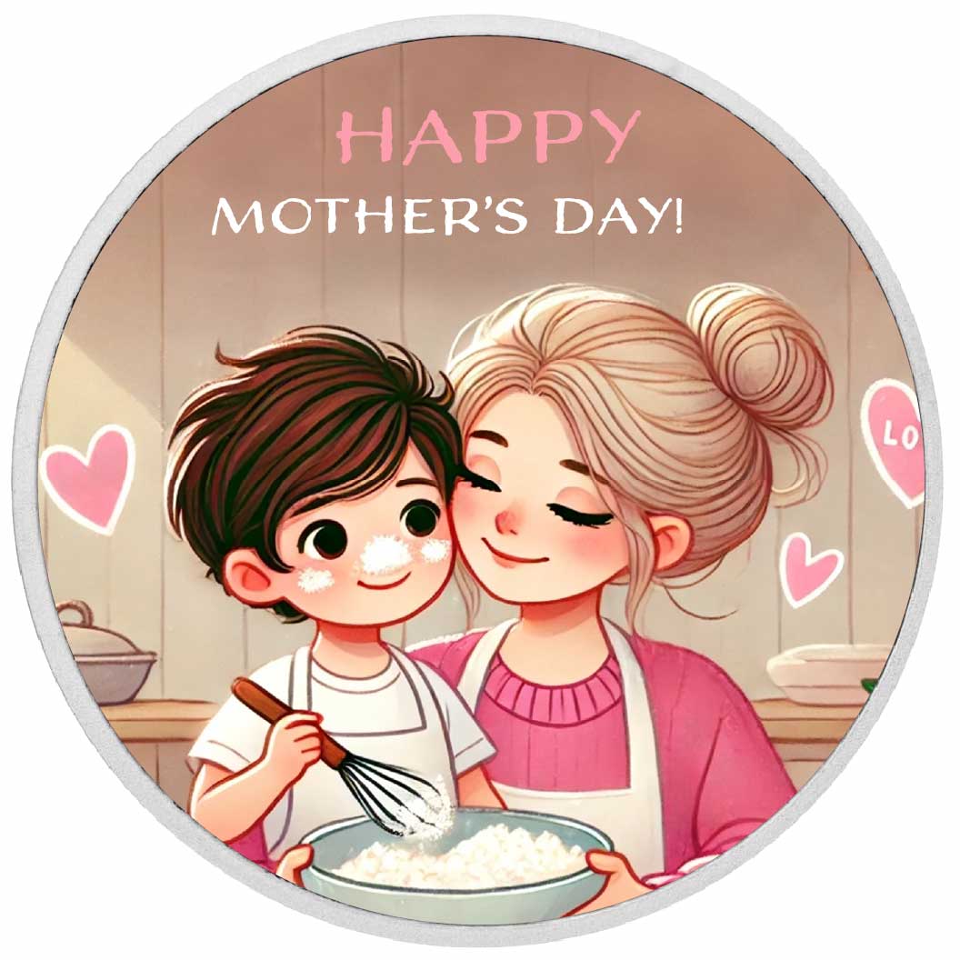 Mom's Kitchen Love Coloured Silver 1oz Coin - Arverni Mint