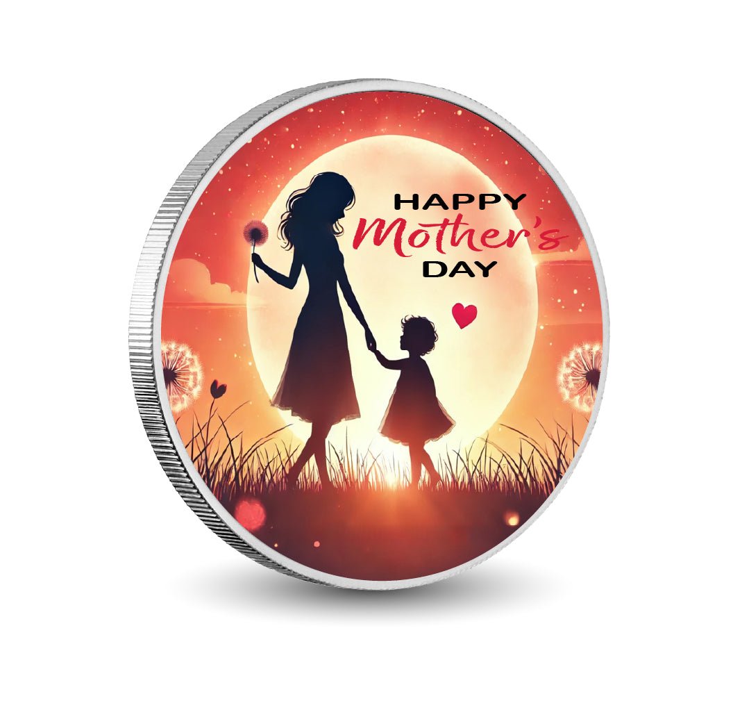 Moonlight Moments Coloured Silver 1oz Coin - Arverni Mint