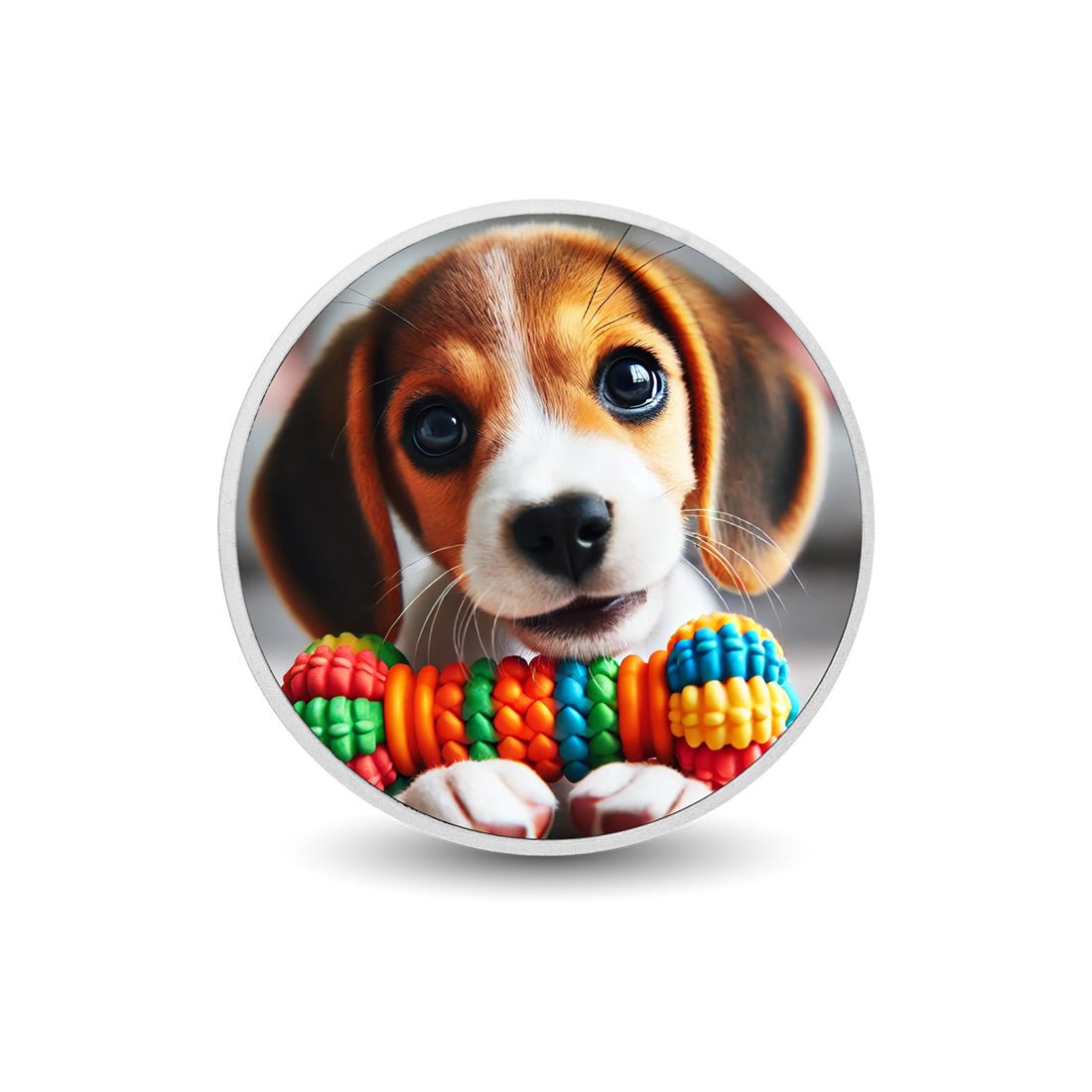 Playful Chewer 1oz Silver Coloured Coin - Arverni Mint
