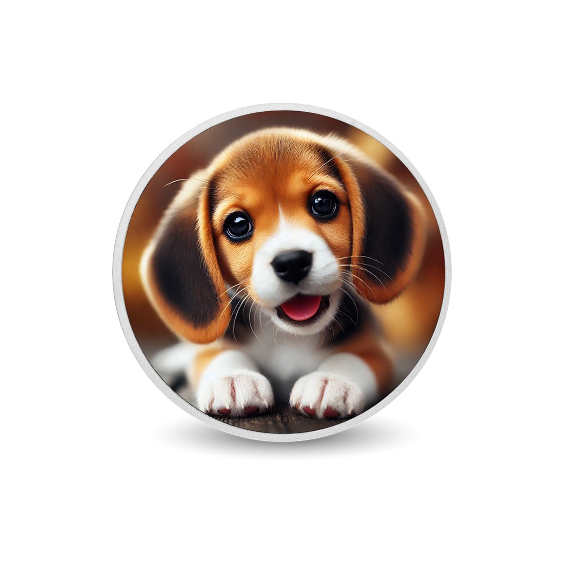 Puppy Eyes of Joy 1oz Silver Colour Coin - Arverni Mint
