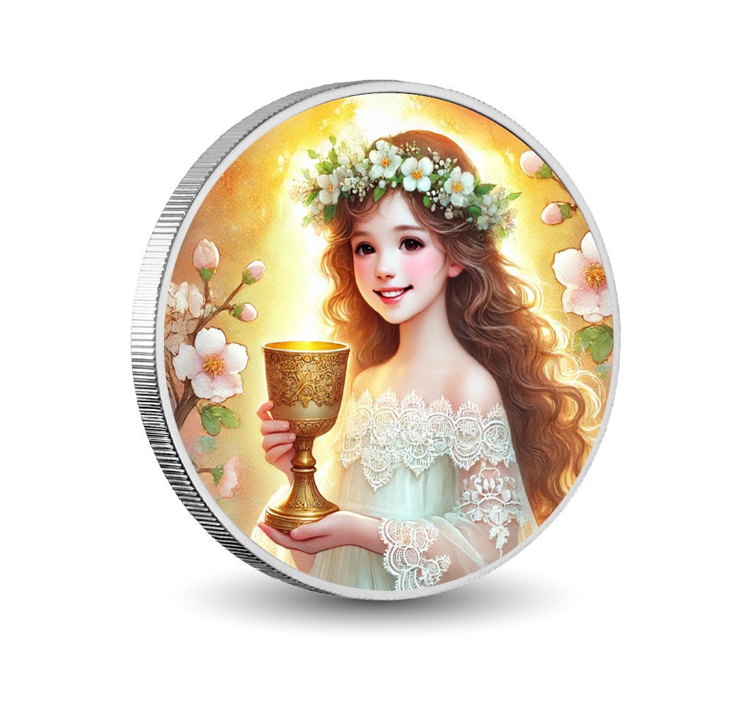 Radiant Joy 1oz Silver Coloured Coin - Arverni Mint