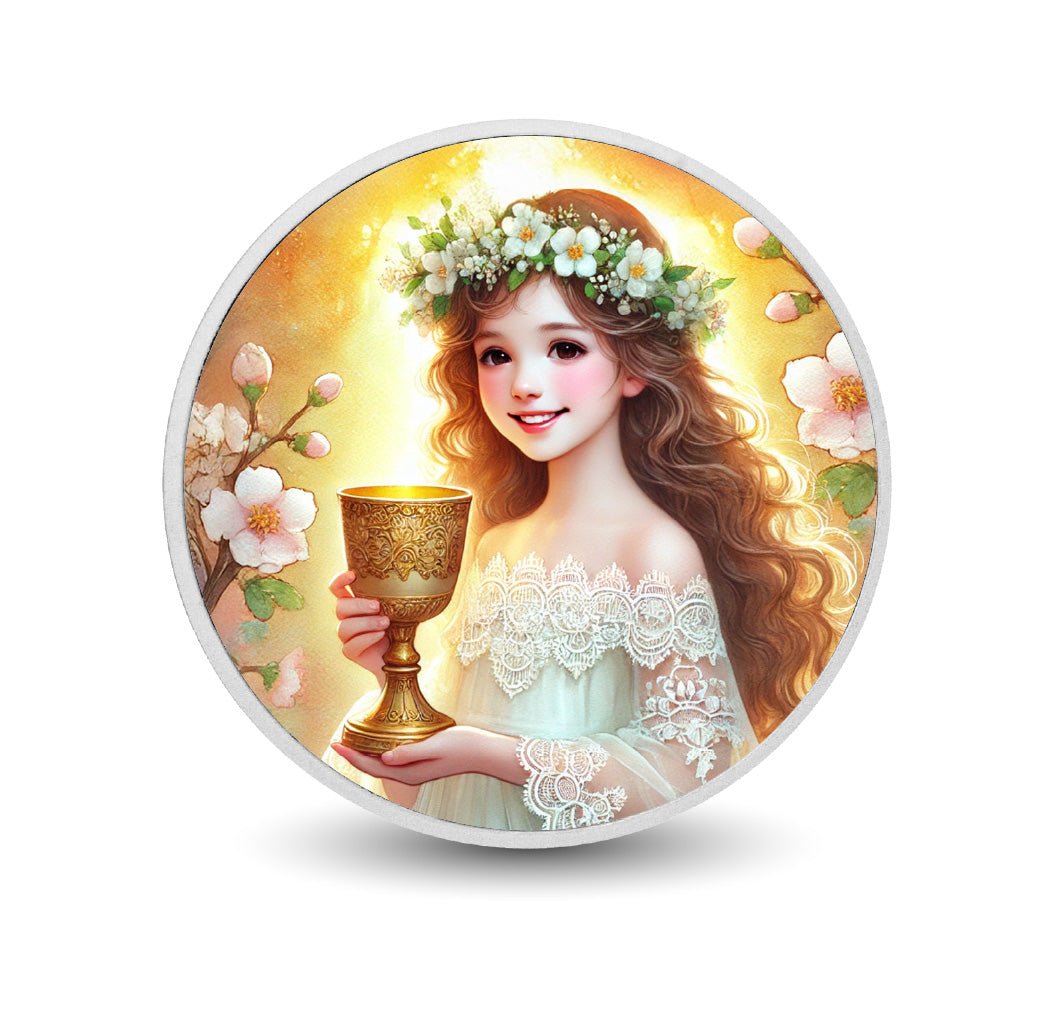 Radiant Joy 1oz Silver Coloured Coin - Arverni Mint