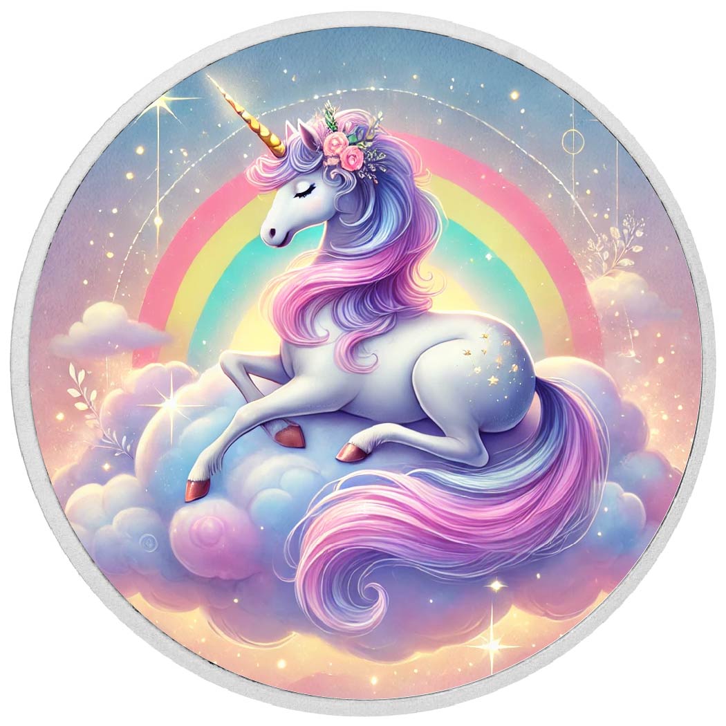 Rainbow Magic: Unicorn of the Clouds 1oz Silver Coin - Arverni Mint