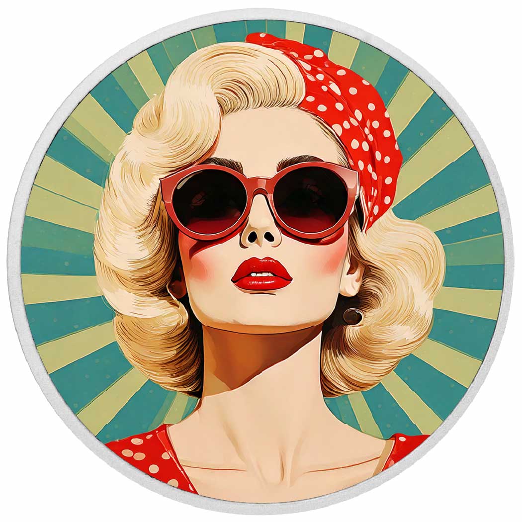 Retro Radiance: Icon of Timeless Style 1oz Coloured BU - Arverni Mint