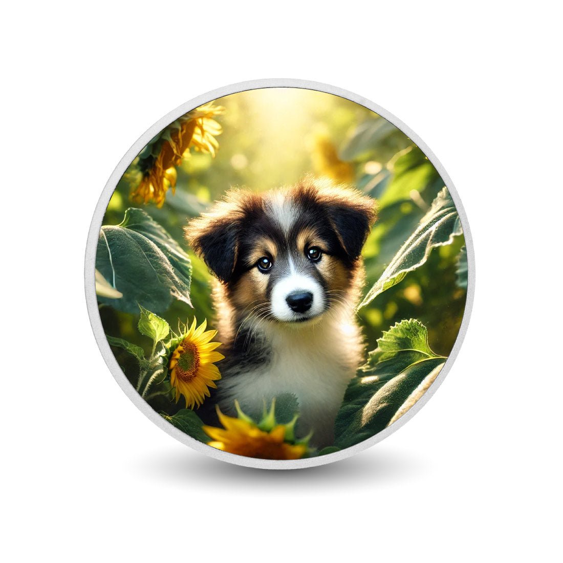 Sunlit Sweetheart: Among the Sunflowers 1oz Coin - Arverni Mint