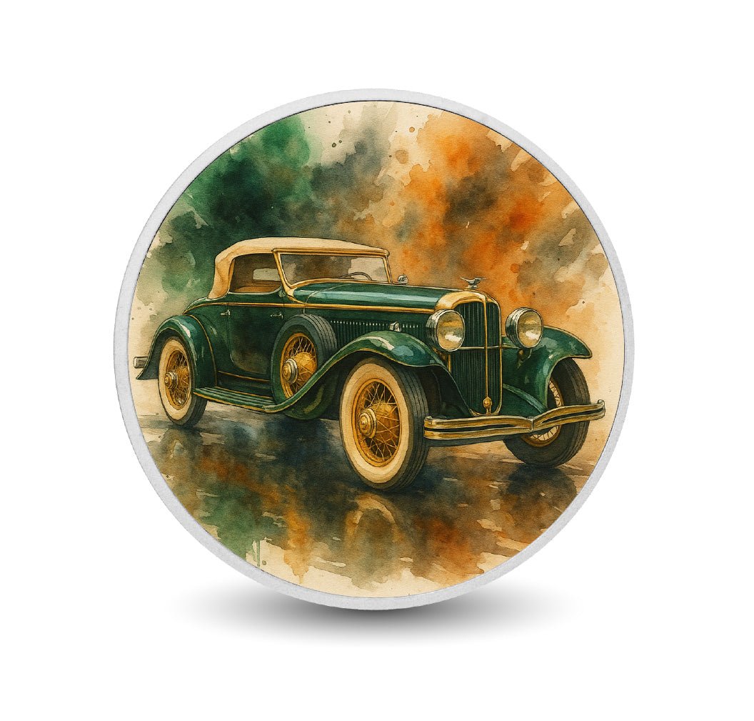 Timeless Grandeur The Emerald Legend 1oz Fine Silver Coloured Coin - Arverni Mint