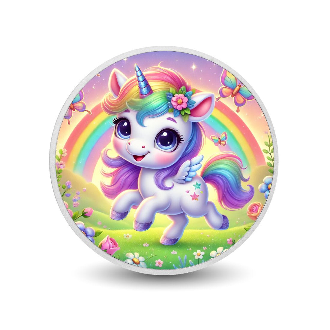 Twinklehoof: The Rainbow Wanderer 1oz Silver Coin - Arverni Mint