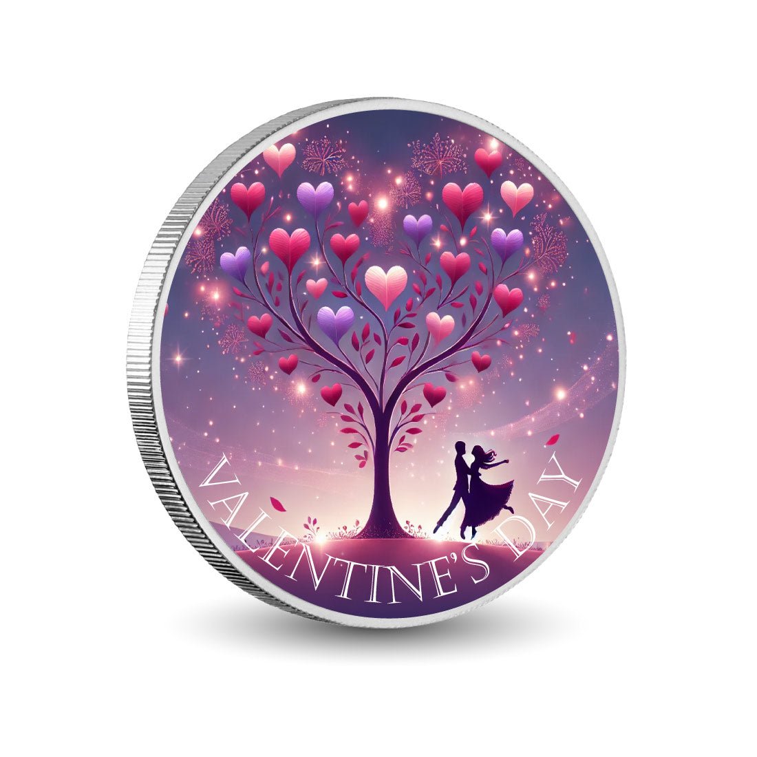Whispers Beneath the Heart Tree 1oz Coloured Coin - Arverni Mint