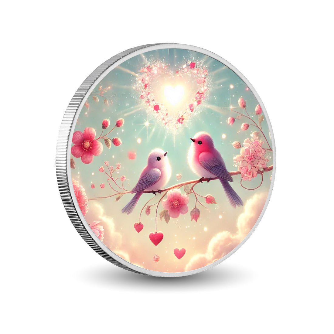 Whispers of Love in Bloom 1oz Silver Coin - Arverni Mint