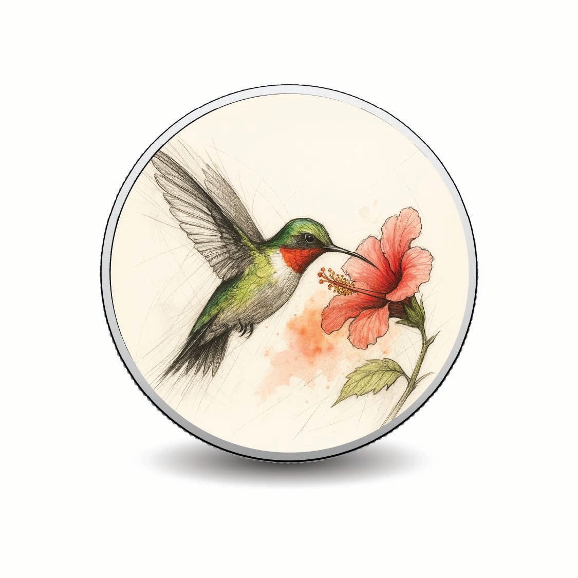 Whispers of Nectar 1oz Fine Silver Coloured Coin - Arverni Mint