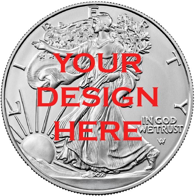 Your Family Photo → Made into a Meaningful Design → Printed on 1 oz Fine Silver → A Keepsake for Generations - Arverni Mint